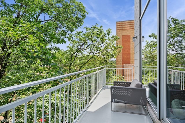 3255 N Paulina St Unit 4A, Chicago, IL 60657 - view of balcony