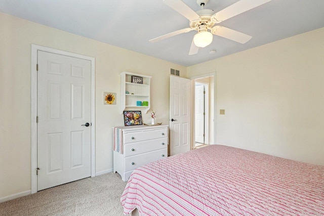 2524 Wild Timothy Rd, Naperville, IL 60564 - bedroom featuring light carpet and ceiling fan