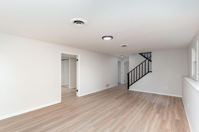 1121 S 13th St, Saint Charles, IL 60174 - unfurnished room featuring light wood-style flooring and stairway