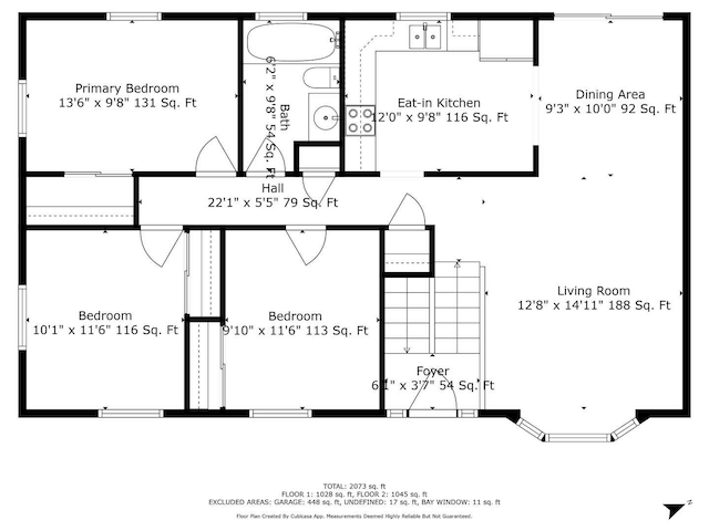 1121 S 13th St, Saint Charles, IL 60174 - view of floor plan / room layout
