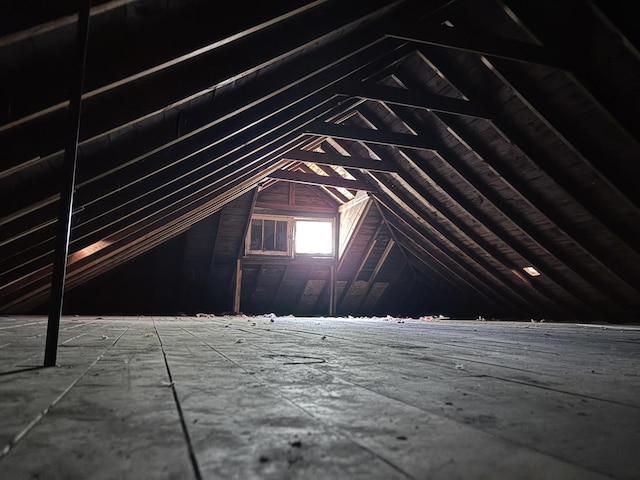 5535 S Fairfield Ave, Chicago, IL 60629 - view of unfinished attic