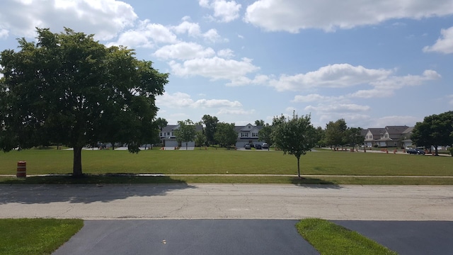 371 Mcgrath Dr, Oswego, IL 60543 - view of community featuring a lawn