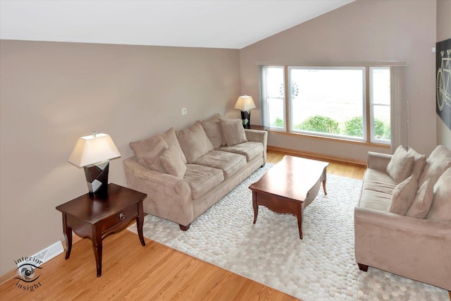 17436 71st Ave, Tinley Park, IL 60477 - living room with lofted ceiling and light wood finished floors