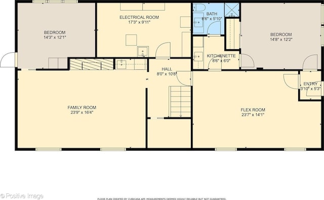 849 Cramer Ct, Willowbrook, IL 60527 - view of room layout