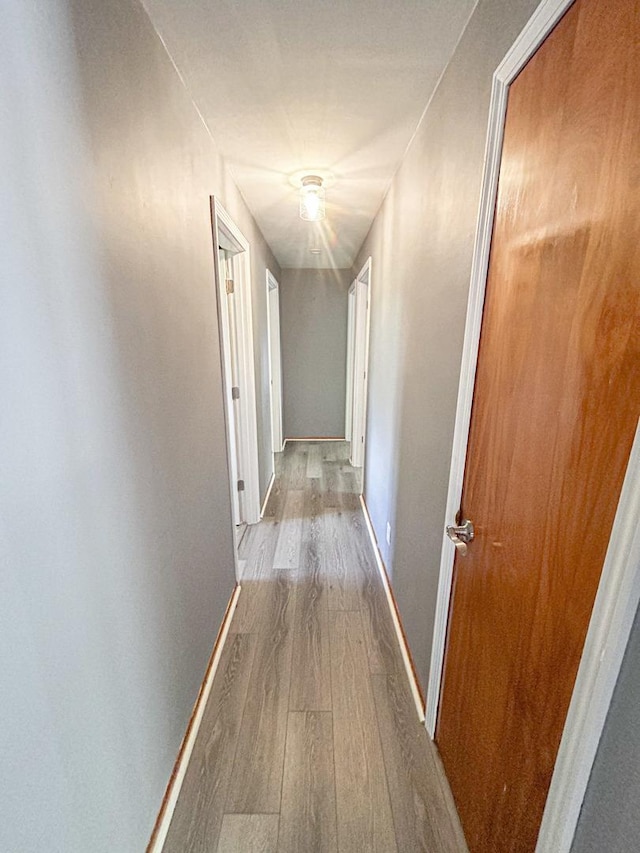 425 W Donald St, Kankakee, IL 60901 - hallway with wood finished floors and baseboards