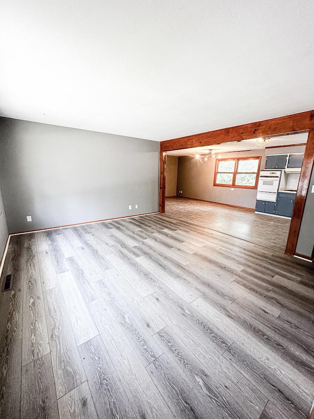 425 W Donald St, Kankakee, IL 60901 - unfurnished room featuring wood finished floors and baseboards