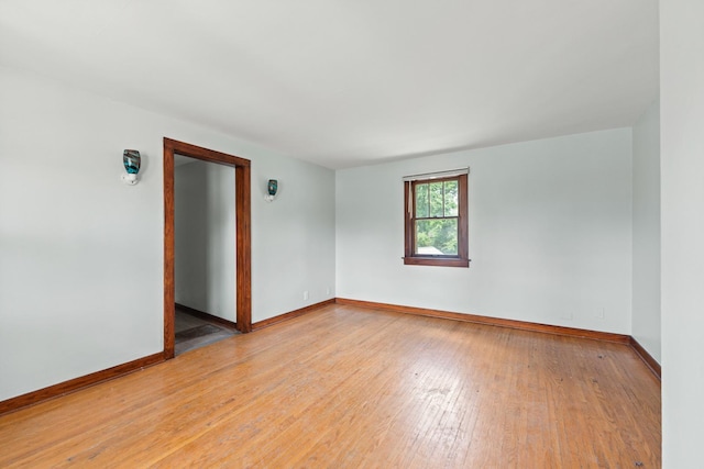 637/639 E Wilson St, Batavia, IL 60510 - unfurnished room with light wood finished floors and baseboards