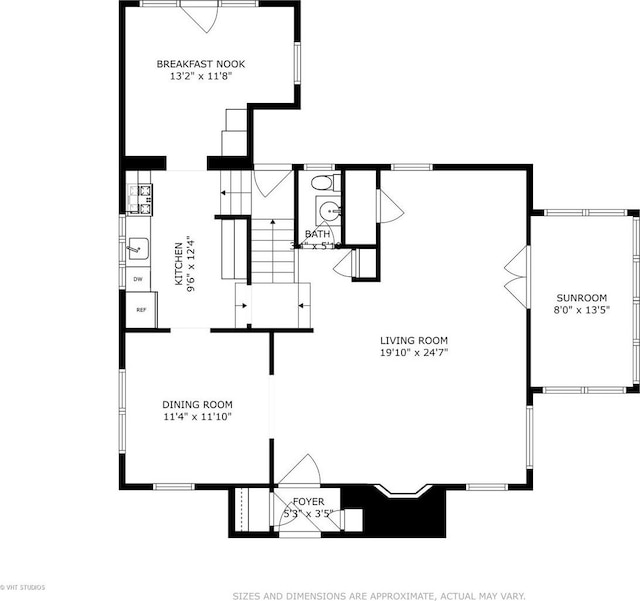 733 N Kensington Ave, La Grange Park, IL 60526 - view of room layout