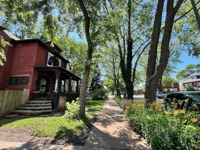3651 W 64th Pl, Chicago, IL 60629 - view of side of property with covered porch