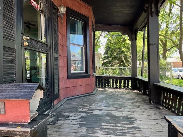3651 W 64th Pl, Chicago, IL 60629 - view of wooden porch
