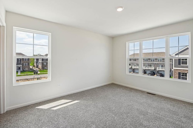 6339 Ulster Dr, Tinley Park, IL 60477 - carpeted empty room featuring baseboards