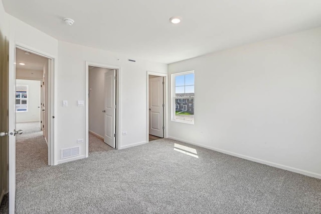 6339 Ulster Dr, Tinley Park, IL 60477 - unfurnished bedroom featuring carpet flooring and recessed lighting
