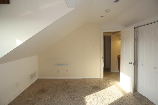 2458 N Clybourn Ave, Chicago, IL 60614 - additional living space with light colored carpet and lofted ceiling