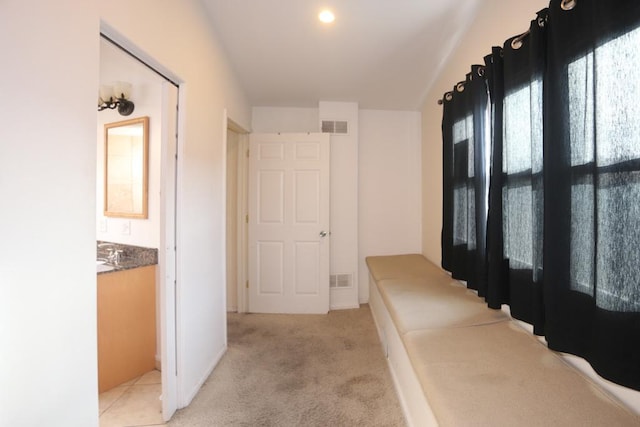 2458 N Clybourn Ave, Chicago, IL 60614 - hallway with light carpet