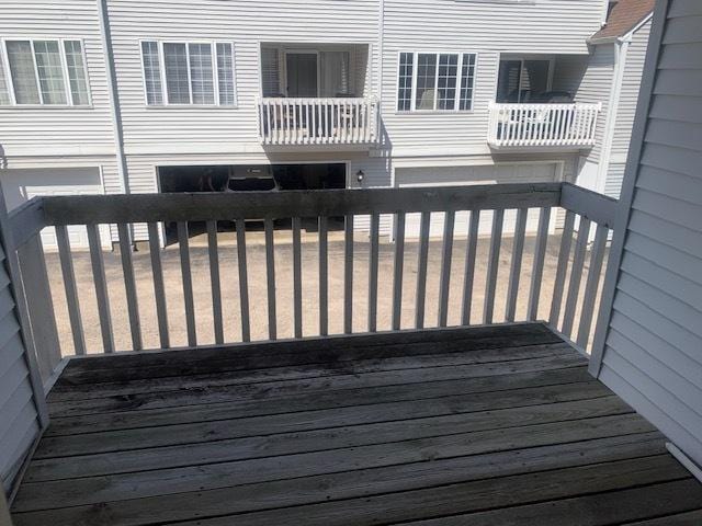 2235 Dawson Ln, Algonquin, IL 60102 - view of wooden deck