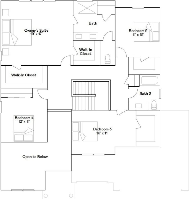 607 Wexford Dr, Elgin, IL 60124 - view of property floor plan
