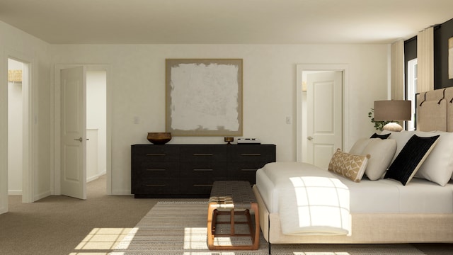 607 Wexford Dr, Elgin, IL 60124 - carpeted bedroom with baseboards