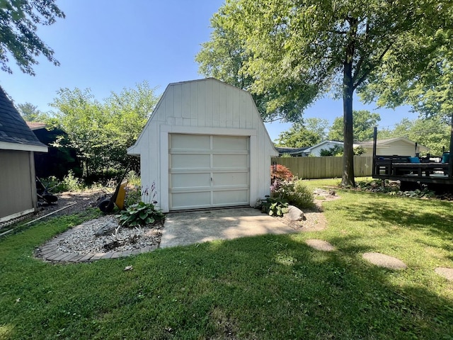 17 Park Dr, Villa Grove, IL 61956 - view of garage