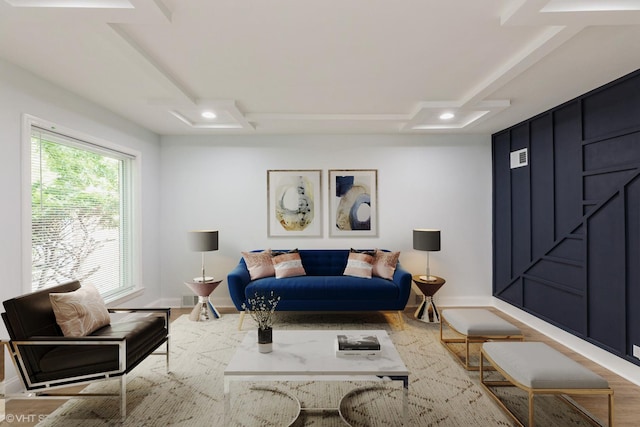 7915 S Justine St, Chicago, IL 60620 - living area featuring wood finished floors and recessed lighting