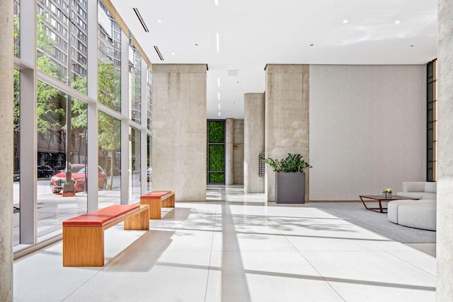 600 N Fairbanks Ct Unit 3304, Chicago, IL 60611 - lobby featuring a high ceiling