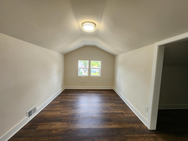 12416 S Carpenter St, Calumet Park, IL 60827 - bonus room featuring lofted ceiling and dark wood finished floors