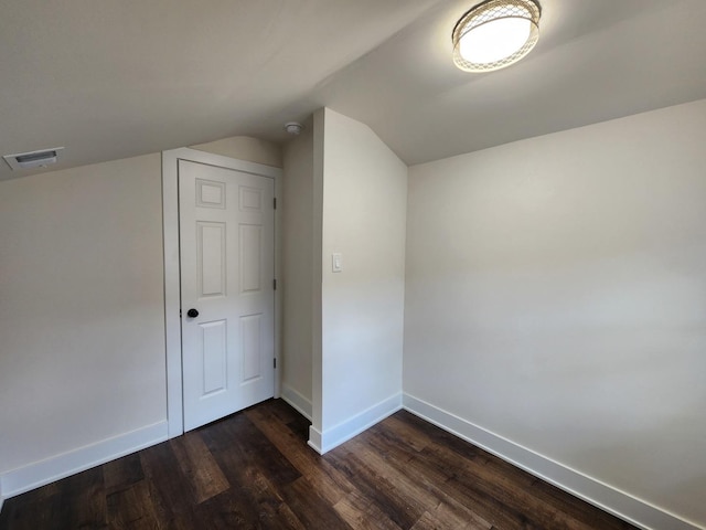 12416 S Carpenter St, Calumet Park, IL 60827 - bonus room with lofted ceiling and dark wood-type flooring