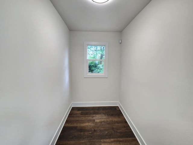 12416 S Carpenter St, Calumet Park, IL 60827 - unfurnished room with dark wood finished floors and baseboards