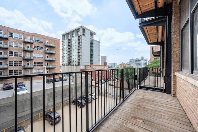 625 W Jackson Blvd Unit 406, Chicago, IL 60661 - balcony featuring a city view