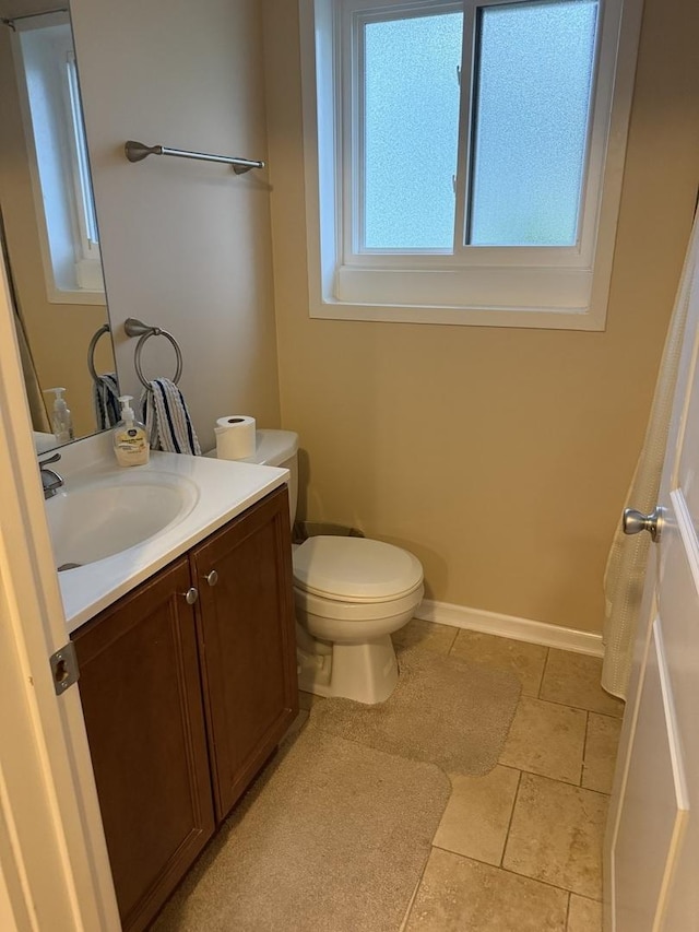835 Williams Ct, Schaumburg, IL 60193 - bathroom with vanity and toilet
