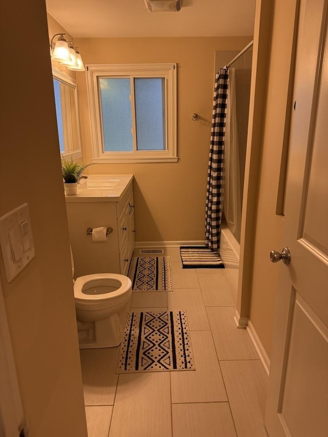 835 Williams Ct, Schaumburg, IL 60193 - bathroom with vanity and tile patterned floors