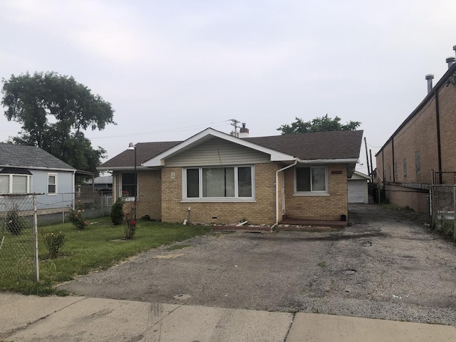 7153 W 72nd St, Nottingham Park, IL 60638 - view of front of property featuring brick siding and a shingled roof
