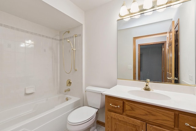 10509 San Luis Ln, Orland Park, IL 60467 - full bath with vanity and shower / bathtub combination