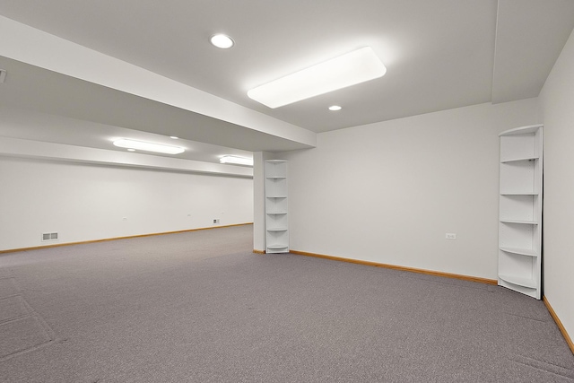 10509 San Luis Ln, Orland Park, IL 60467 - finished below grade area featuring carpet floors and recessed lighting