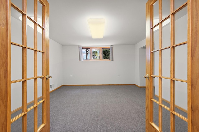 10509 San Luis Ln, Orland Park, IL 60467 - empty room with carpet flooring and french doors