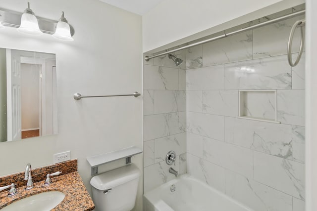 7523 Bristol Ln Unit A, Hanover Park, IL 60133 - full bath featuring shower / washtub combination and vanity