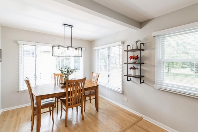 639 N Stephen Dr, Palatine, IL 60067 - dining area featuring plenty of natural light, light wood finished floors, and a chandelier