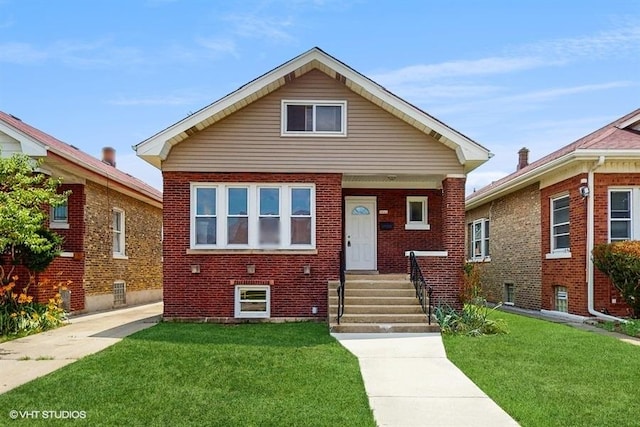 5041 W Fletcher St, Chicago, IL 60641 - bungalow-style house with brick siding and a front yard