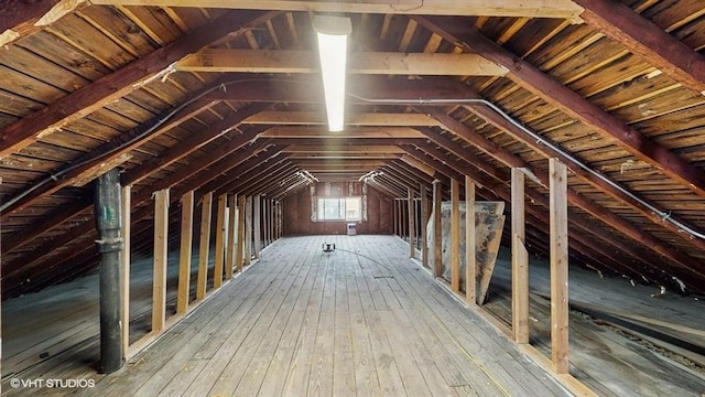 5041 W Fletcher St, Chicago, IL 60641 - view of unfinished attic