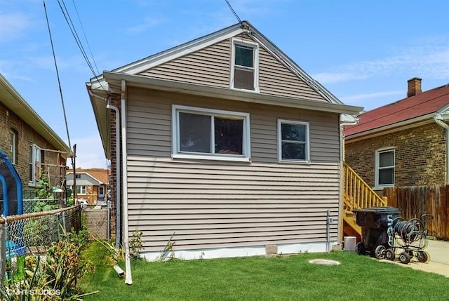 5041 W Fletcher St, Chicago, IL 60641 - rear view of property