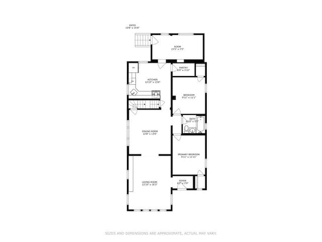 5041 W Fletcher St, Chicago, IL 60641 - view of room layout