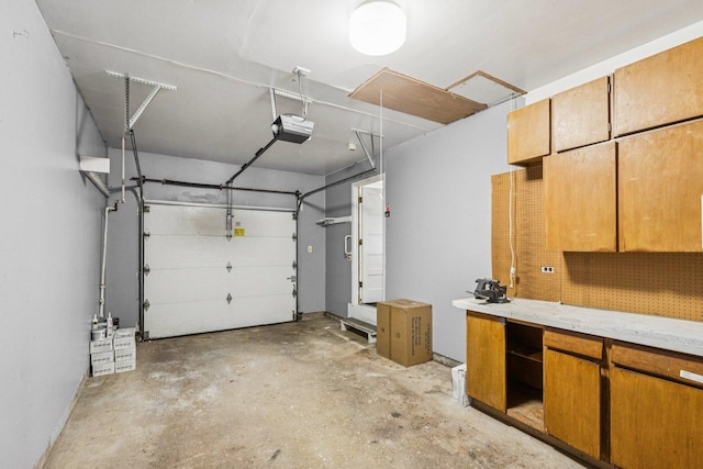 404 Virginia Pl, Wheeling, IL 60090 - garage featuring a garage door opener