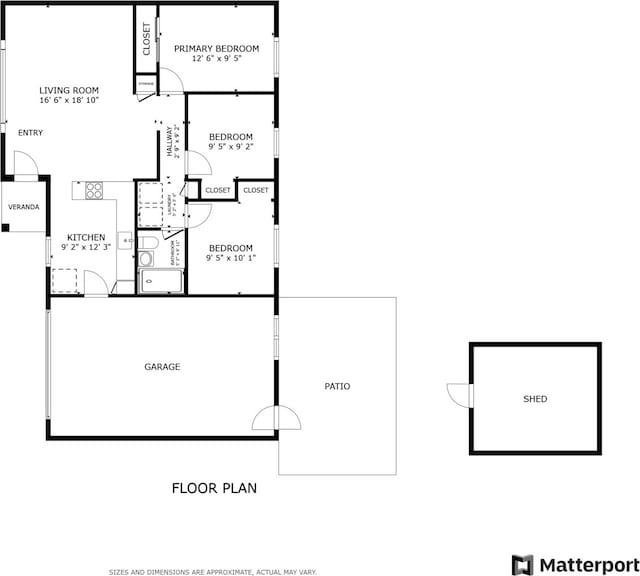 404 Virginia Pl, Wheeling, IL 60090 - view of floor plan / room layout