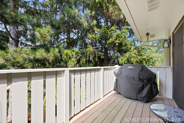 1675 Grosvenor Cir Unit D, Wheaton, IL 60189 - deck with area for grilling