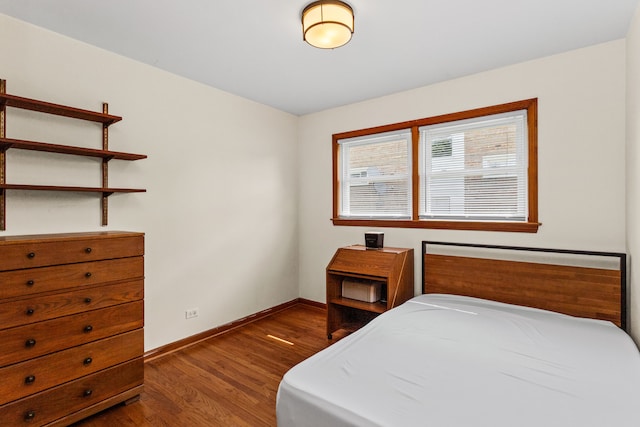 5128 Suffield Ct, Skokie, IL 60077 - bedroom with wood finished floors and baseboards