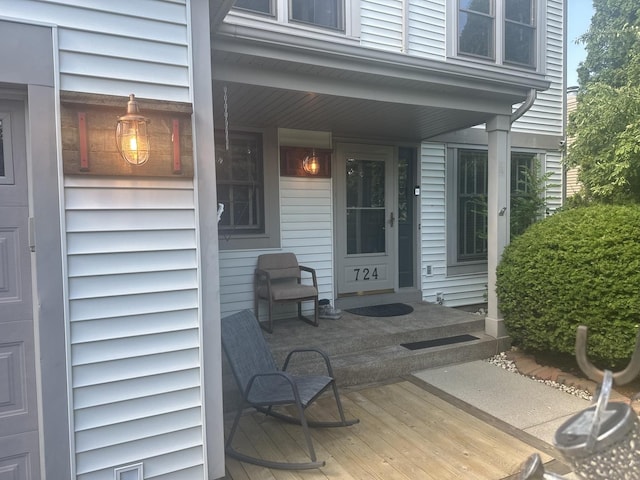 724 Cimarron Dr, Cary, IL 60013 - view of wooden porch