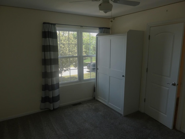 1010 Trillium Ln, Bartlett, IL 60103 - unfurnished bedroom with carpet floors, multiple windows, and a ceiling fan