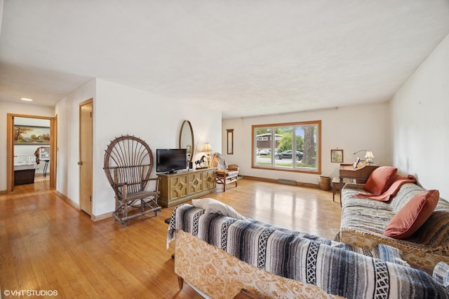 2555 Stratford Ave, Westchester, IL 60154 - living area with light wood-type flooring