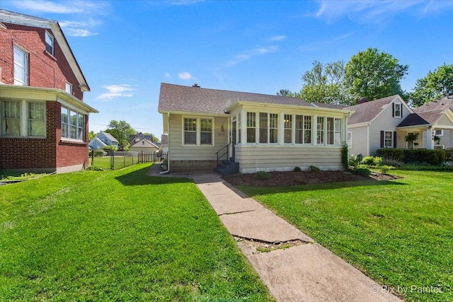 1020 S 4th St, Saint Charles, IL 60174 - view of front of home featuring entry steps and a shingled roof