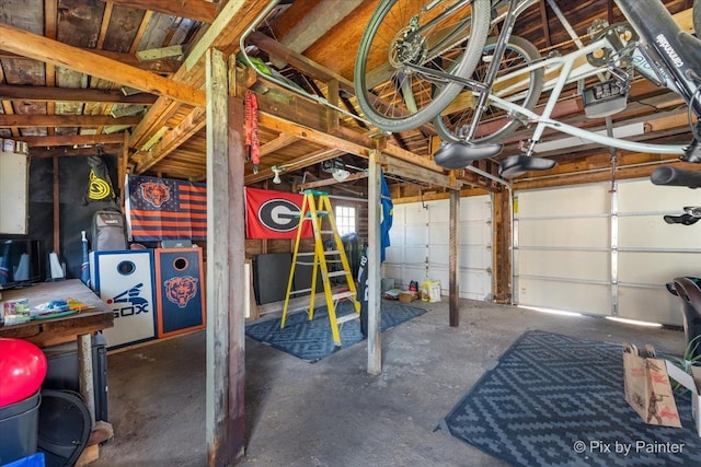1020 S 4th St, Saint Charles, IL 60174 - garage featuring a garage door opener