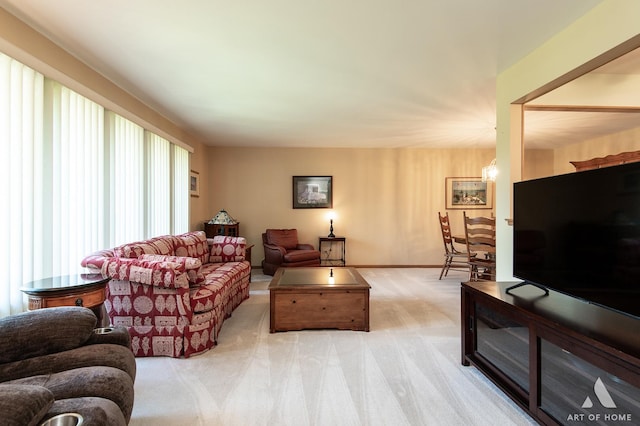 11015 New Mexico Ct, Orland Park, IL 60467 - living room featuring light colored carpet